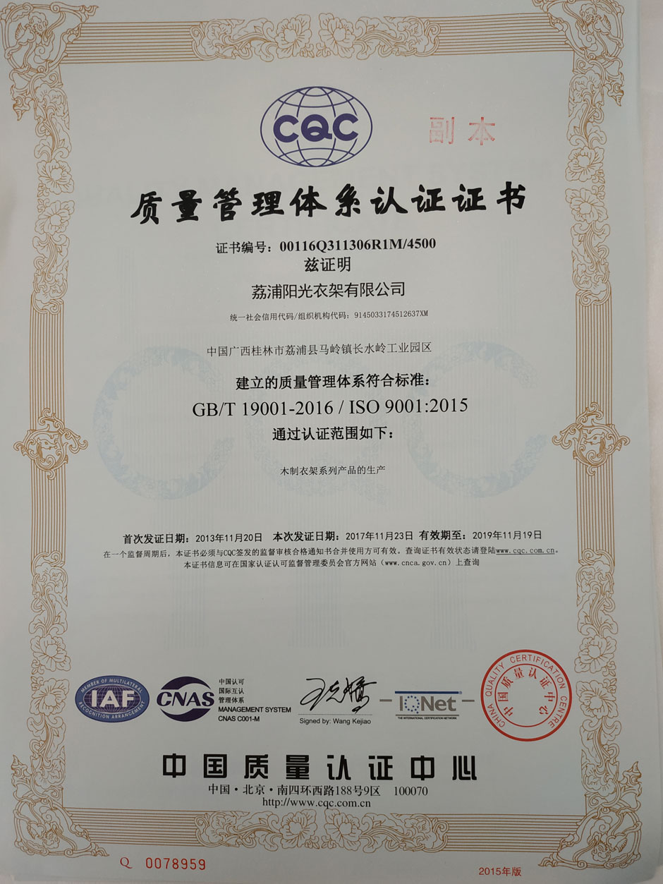 QMS ISO9001:2013 （中）