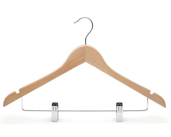 木衣架（带夹子）