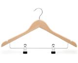 木衣架（带夹子）