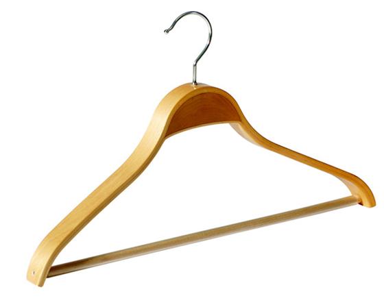 44x2.5cm 层积木衣架（含防滑园杆）